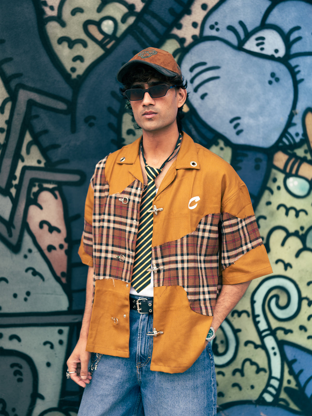 BURNT EARTH OVERSIZED SHIRT
