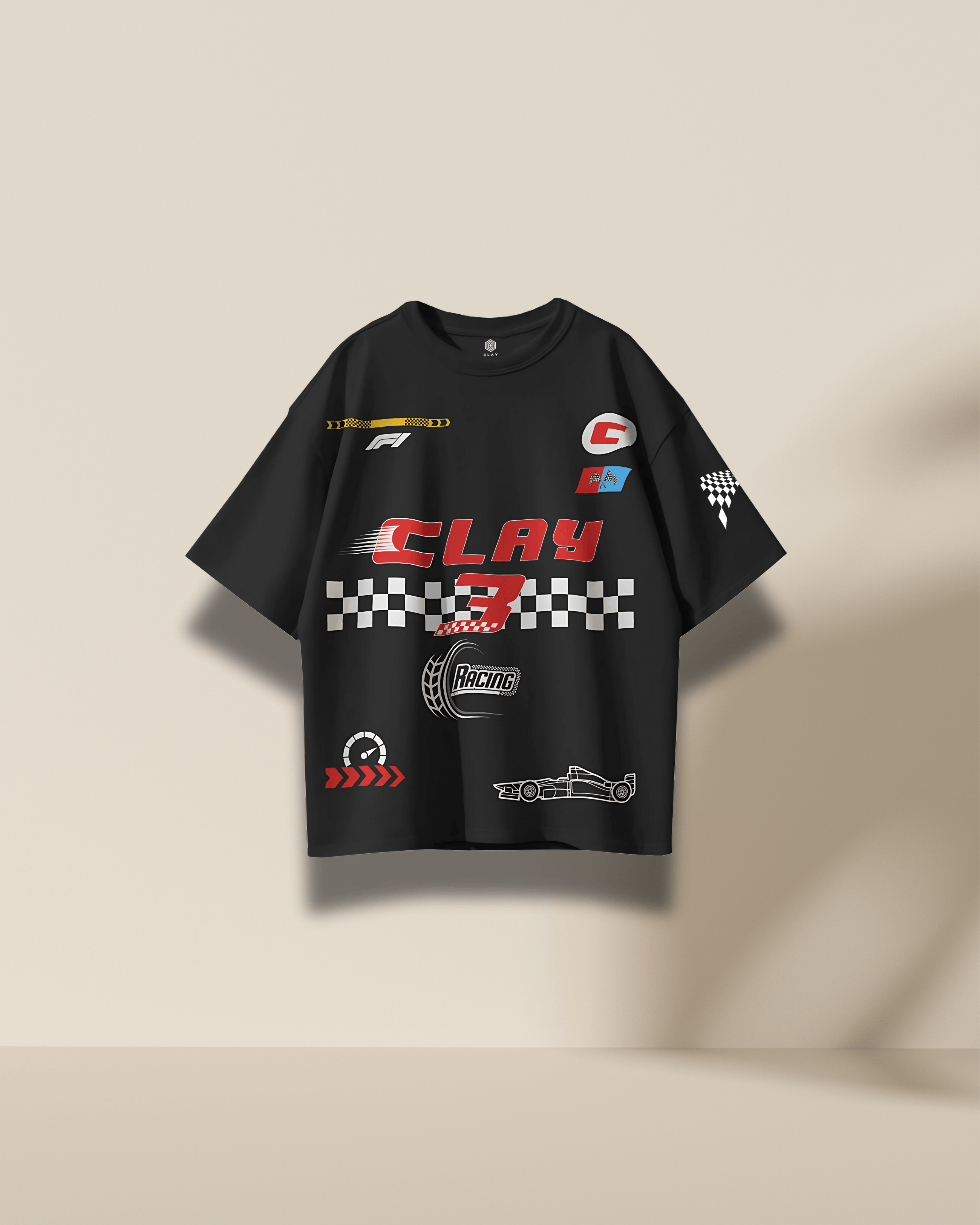 "CLAY X RACING" T-SHIRT